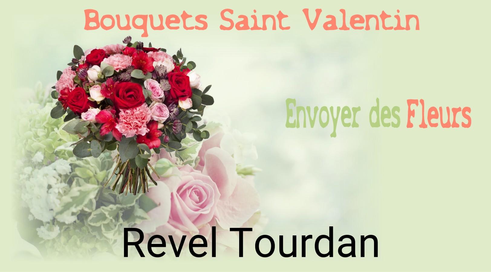 Roses de Saint-Valentin livrées à Revel-Tourdan